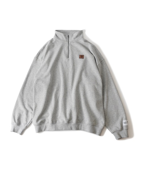 subcietyスウェット上下XL Subciety トレーナー スウェット HALF ZIP SWEAT メンズ