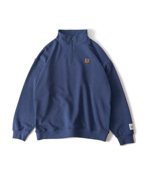 subcietyスウェット上下XL Subciety トレーナー スウェット HALF ZIP SWEAT メンズ