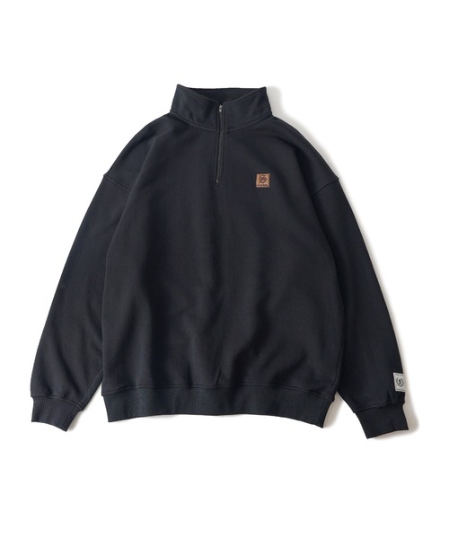 Subciety トレーナー スウェット HALF ZIP SWEAT メンズ