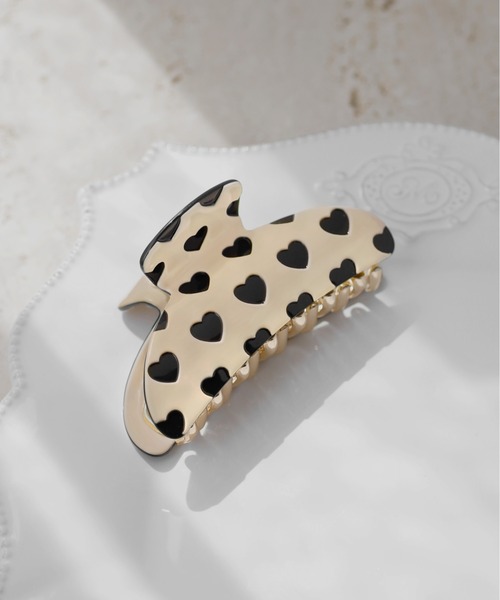 ANEMONE ヘアクリップ ハート柄バンス : ZOZOTOWN Yahoo!店