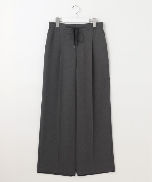 自由区 パンツ ツイステッドダブルクロスワイドストレート