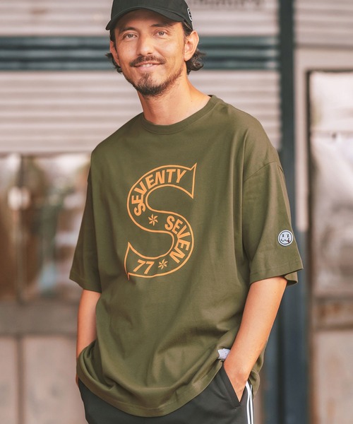 seventy seven tシャツ mt9206- middle onz over size S-S t