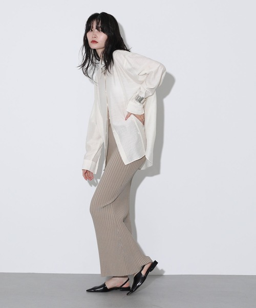 Irina Knit タイトスカート ベージュ　gajess Irina Knit タイトスカート ベージュ gajess - メルカリ