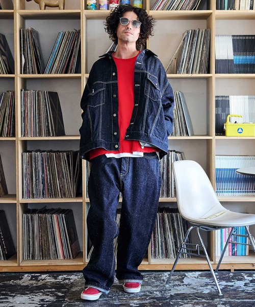 ADAM PATEK デニムジャケット gジャン ADAMPATEK / blast looose