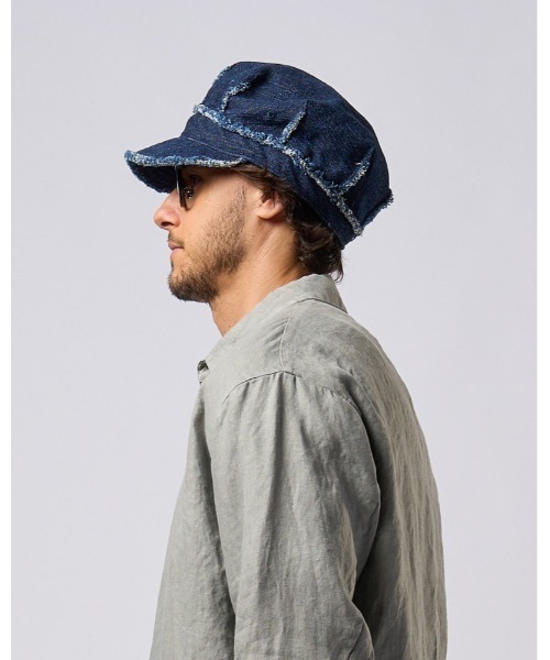 帽子 wjk Vintage wash Cap Gray Leather Belt wjk Vintage wash Cap Gray Leather Belt（Men's Wjk Heavy