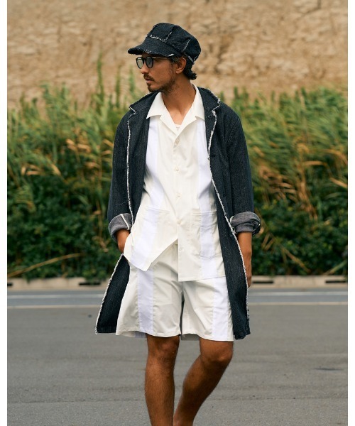 wjk キャップ 帽子 jacquard denim work cap メンズ : ZOZOTOWN