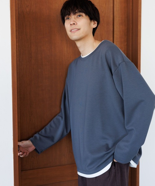 tシャツ ダンボールレイヤー長袖T / 142863 メンズ | LAKOLE | 03