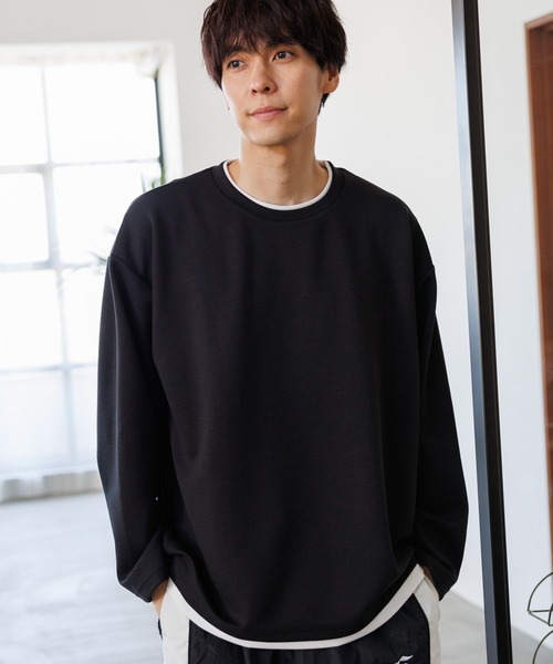 tシャツ ダンボールレイヤー長袖T / 142863 メンズ | LAKOLE | 01