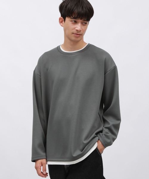 tシャツ ダンボールレイヤー長袖T / 142863 メンズ | LAKOLE | 21