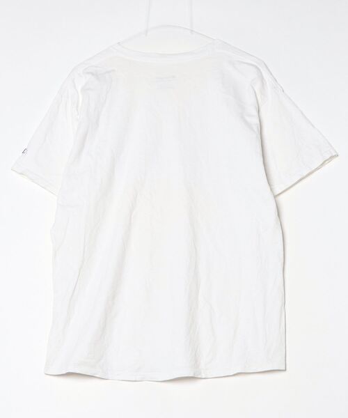 「Champion」 半袖Tシャツ L ホワイト メンズ