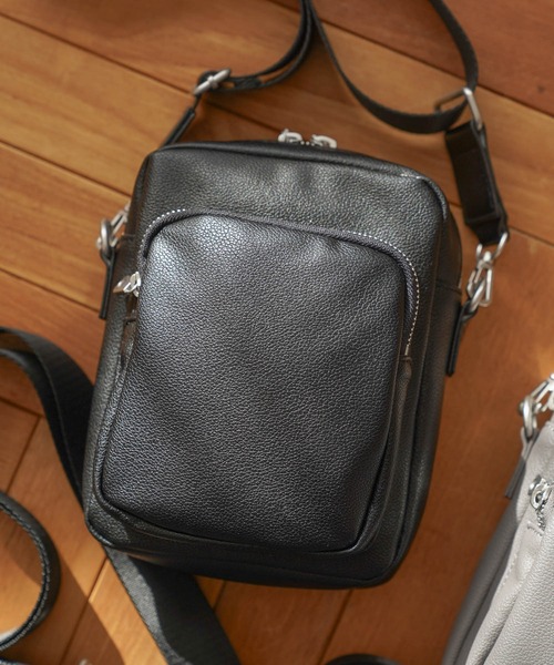 GLOBAL WORK ショルダーバッグ アソートZIPポケットショルダー