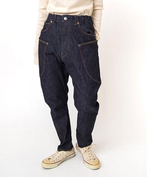 hughug URCH　RNAデニムパンツ URCH RNA ジーンズ デニム デニムパンツ R4273 ロークロッチ