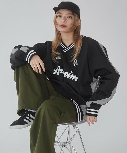 WEGO ナイロンプルオーバー セットアップ WEGO トレーナー スウェット WEGO/ナイロンプルオーバー メンズ
