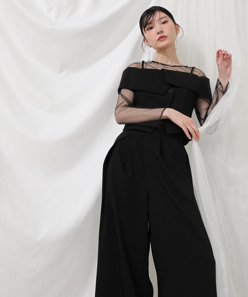 kana セットアップ Kana 「Kana」 セットアップ M ブラック レディース : ZOZOTOWN