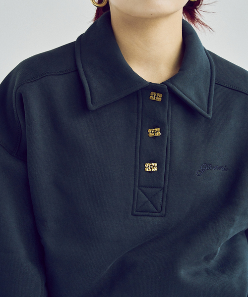 GANNI トレーナー スウェット GANNI/ ガニー Heavy Fleece Drop