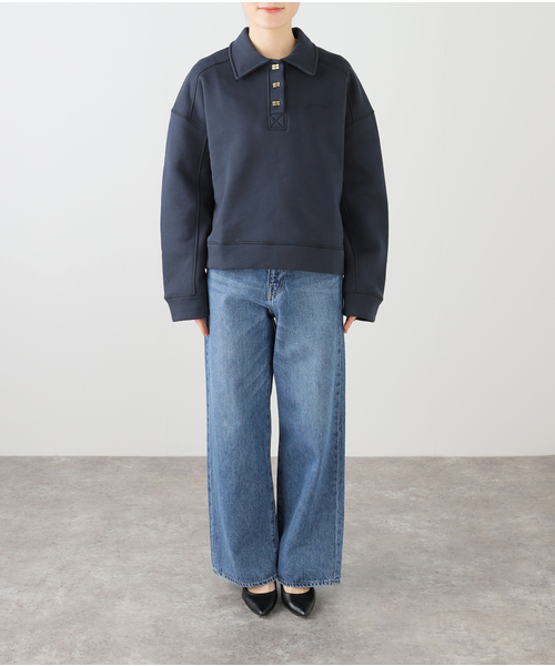 GANNI トレーナー スウェット GANNI/ ガニー Heavy Fleece Drop