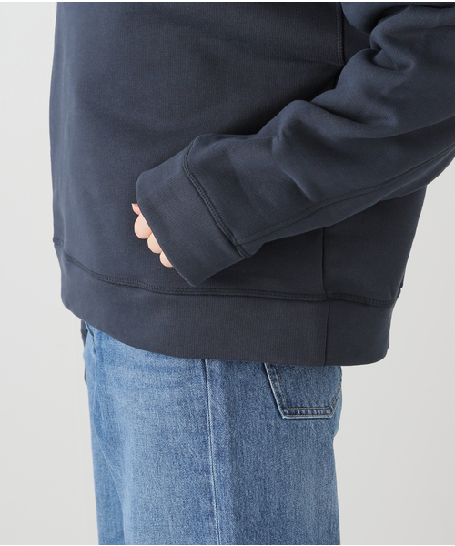 トレーナー スウェット GANNI/ ガニー Heavy Fleece Drop Shoulder Polo レディース GANNI トレーナー スウェット GANNI/ ガニー Heavy Fleece Drop