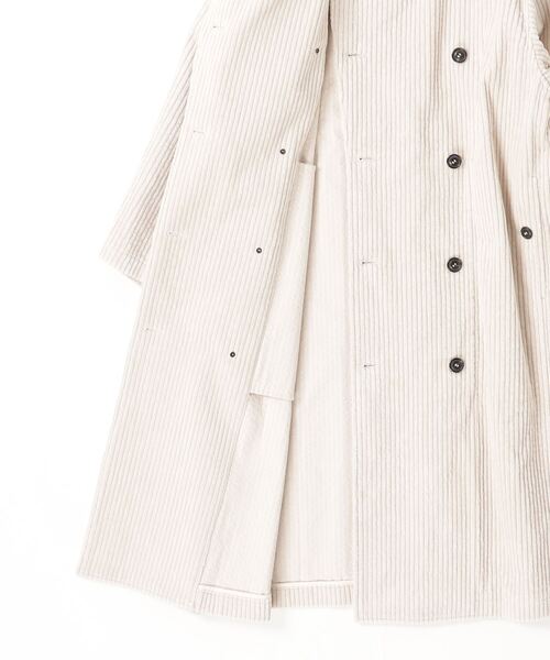 【美品】suzuki takayuki　リネン100%ロング コート　スプリング suzuki takayuki コート アウター over coat II レディース