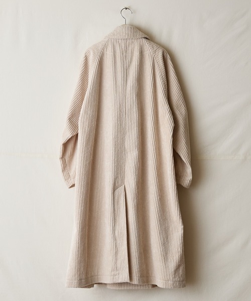 未使用タグ付き◎スズキタカユキ テーラーカラーコート アイスグレー ユニセックス suzuki takayuki コート アウター over coat II レディース