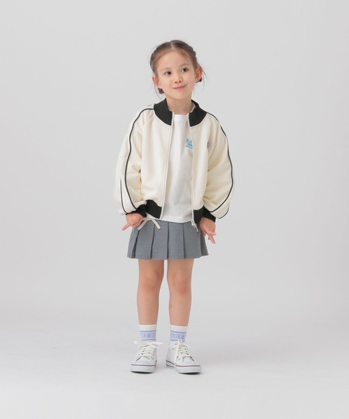 新品未使用トゥシューズジャージジャケット(Toddler) 110－150】シャーリングロゴTシャツ／ママとおそろい