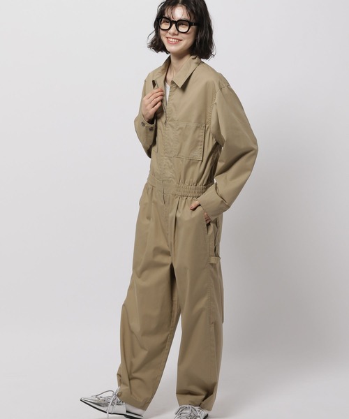 ディッキーズ オールインワン カーキ 未使用品 Dickies オールインワン 「Dickies(ディッキーズ)」別注 TC