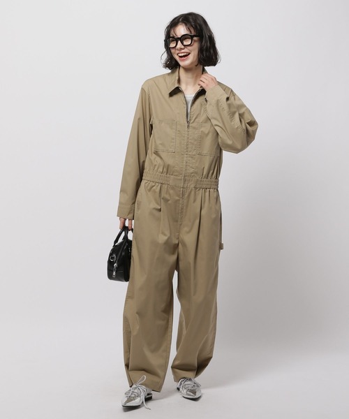 ディッキーズ オールインワン カーキ 未使用品 Dickies オールインワン 「Dickies(ディッキーズ)」別注 TC