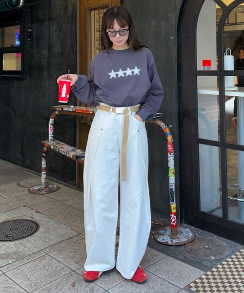 CIAOPANIC TYPY ジーンズ デニム デニムパンツ 「UNISEX」タック