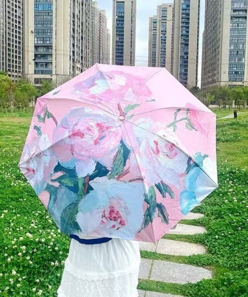 a Horet London 花柄折りたたみ日傘　リバティ柄 楽天市場】リバティ 日傘 折りたたみの通販