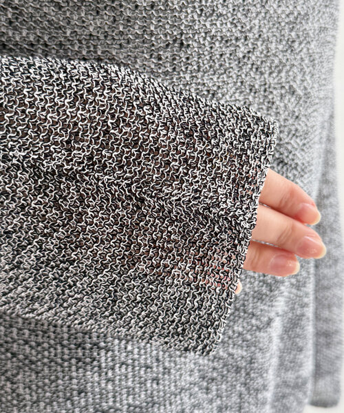 DouDou FURウール前後2WAYプルオーバー　ニット DouDou（ドゥドゥ）の「FURウール前後2WAYプルオーバー（ニット