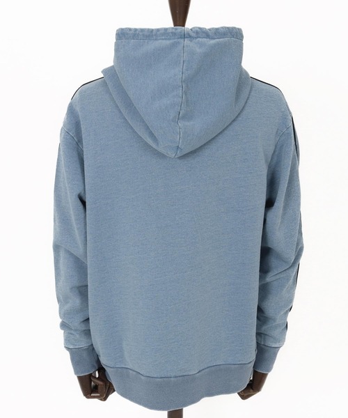 seventy seven パーカー mpa3769-denim jersey P-O parka ニット