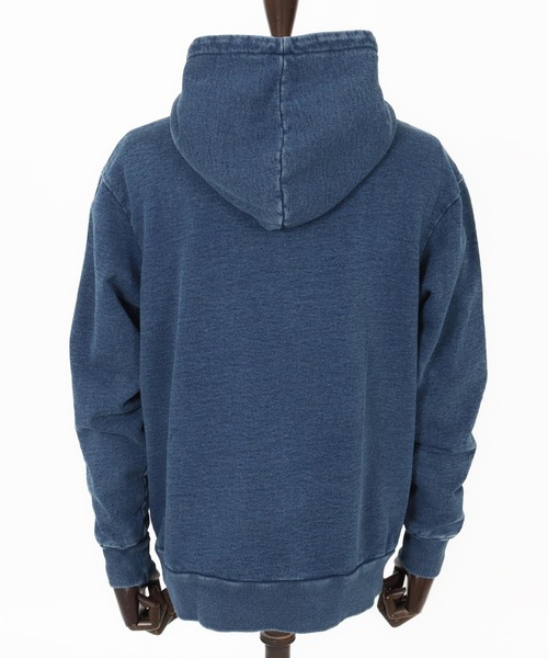 seventy seven パーカー mpa3769-denim jersey P-O parka ニット