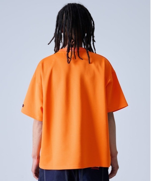 FUBU（フブ） tシャツ FUBU-Mesh Letter Logo T-shirts メンズ 