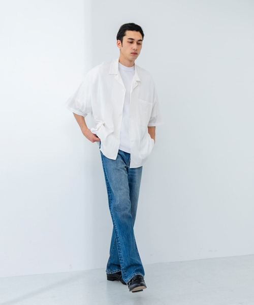 Mountain Research Open Collar S/S 半袖シャツ Mountain Research / Open Collar Shirt S/S-Camo – redtriangle