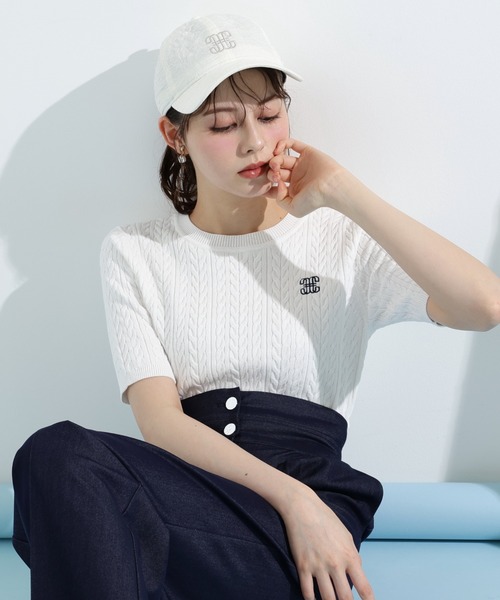 JILLSTUART - JILL STUART ローゲージケーブルニット　未使用 楽天市場】【SALE／60%OFF】ローゲージケーブルフリル