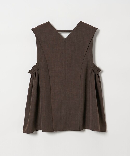 【専用】ELLI E デフォルメネックトップス　ブラック 美品】ELLI E デフォルメネックトップス ブラック