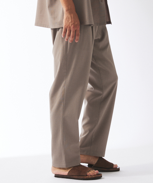 ★日本未入荷*Massimo Dutti*リラックスウールスラックス/BL★ JOURNAL STANDARD relume スラックス 吸水速乾 TECH DOBBY
