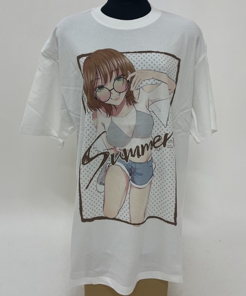 comme des garcons girl tシャツ　アニメ　キャラ　短丈 PLAY COMME des GARCONS◇Tシャツ/L/コットン/BLK/AX-T216