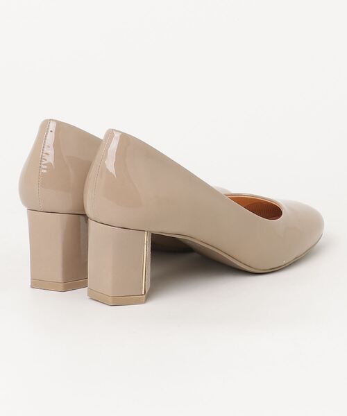 「LANVIN collection」 パンプス 22.5cm ベージュ レディース_画像2