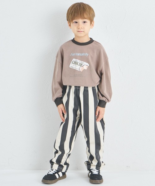 pairmanon（ペアマノン） ワイドパンツ パンツ 「綿100%」らくちん総柄