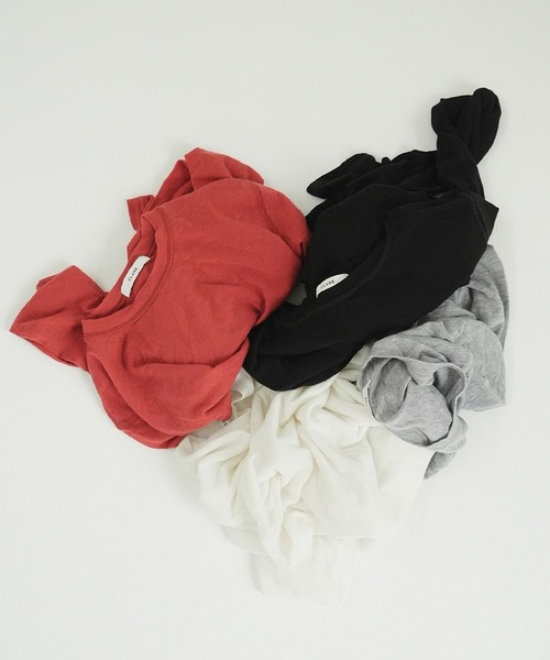 tシャツ COMFORTABLE CREW NECK TOPS レディース