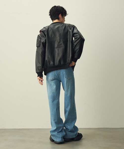 Shoowtime（ショウタイム） ブルゾン アウター Double-zip cross