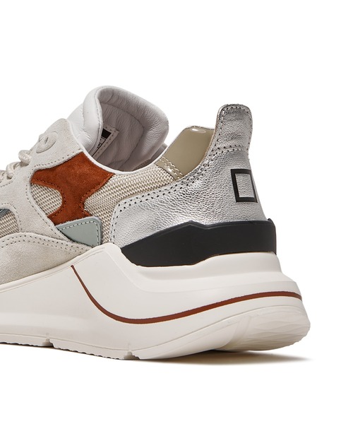 「D.A.T.E.」 ローカットスニーカー 35 アイボリー レディース_画像4