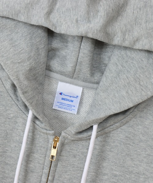 「Champion」 プルオーバーパーカー LARGE ナチュラル レディース_画像9