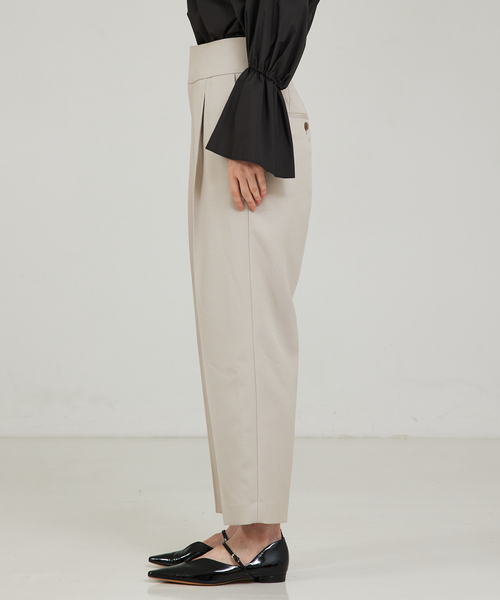 「qualite」 スラックス 38 ベージュ レディース_画像7