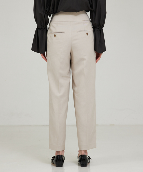 「qualite」 スラックス 38 ベージュ レディース_画像8