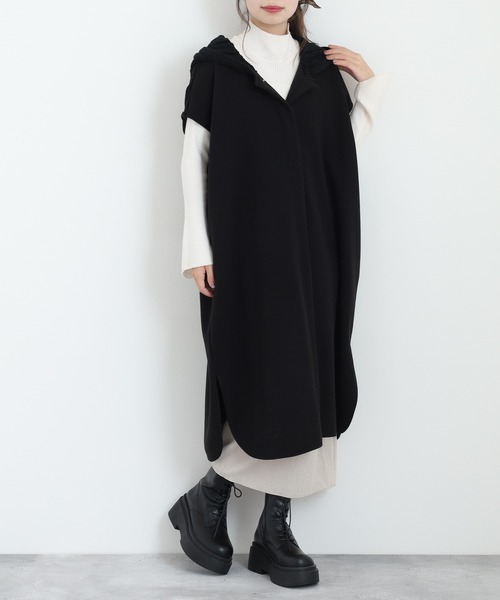 ロングニットジレ アッシュペーフランス　⭐︎ ロングニットジレ アッシュペーフランス ⭐︎