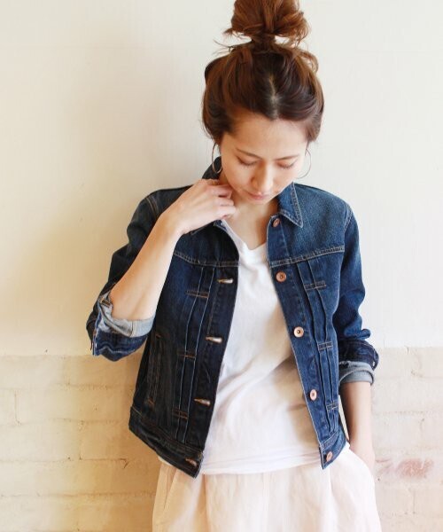 FRAMeWORK（フレームワーク） デニムジャケット 38 ブルー レディース