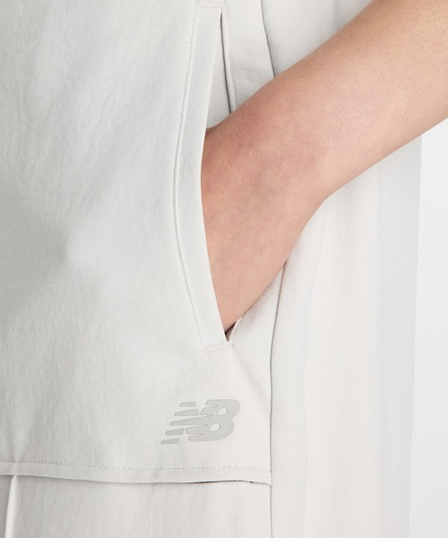 New Balance（ニューバランス） スラックス パンツ NB GREY サイド