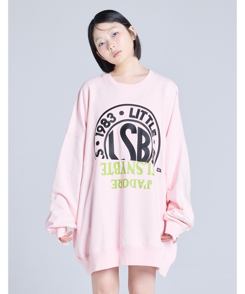 トレーナー スウェット 「Little Sunny Bite」logo sweat top レディース メンズ_2