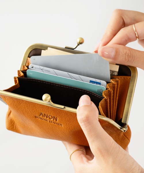 財布 ゴートレザー・ガマ口財布 レディース メンズ : ZOZOTOWN Yahoo